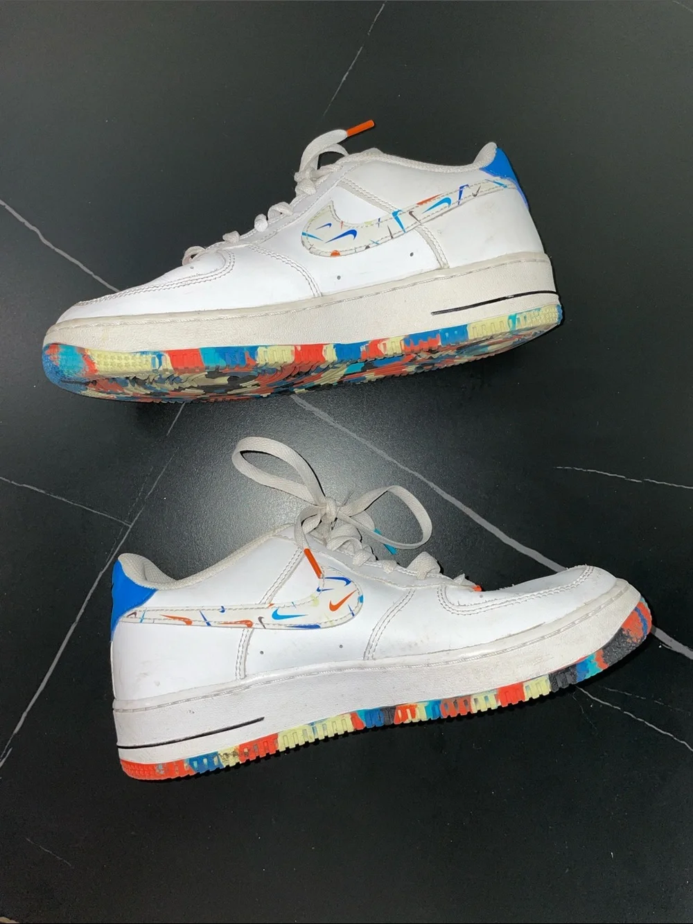 NIKE AIR FORCE 1 LV8 GS SWOOSH PACK FTL-08-129